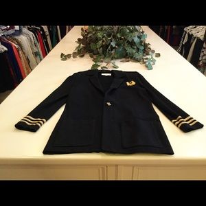 St John Collection Jacket - Black, Gold, Buttons